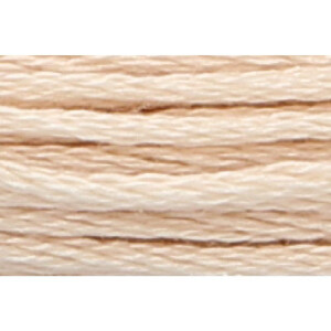Anchor Torsade 8m, beige rougeâtre, coton, couleur 933, 6 fils