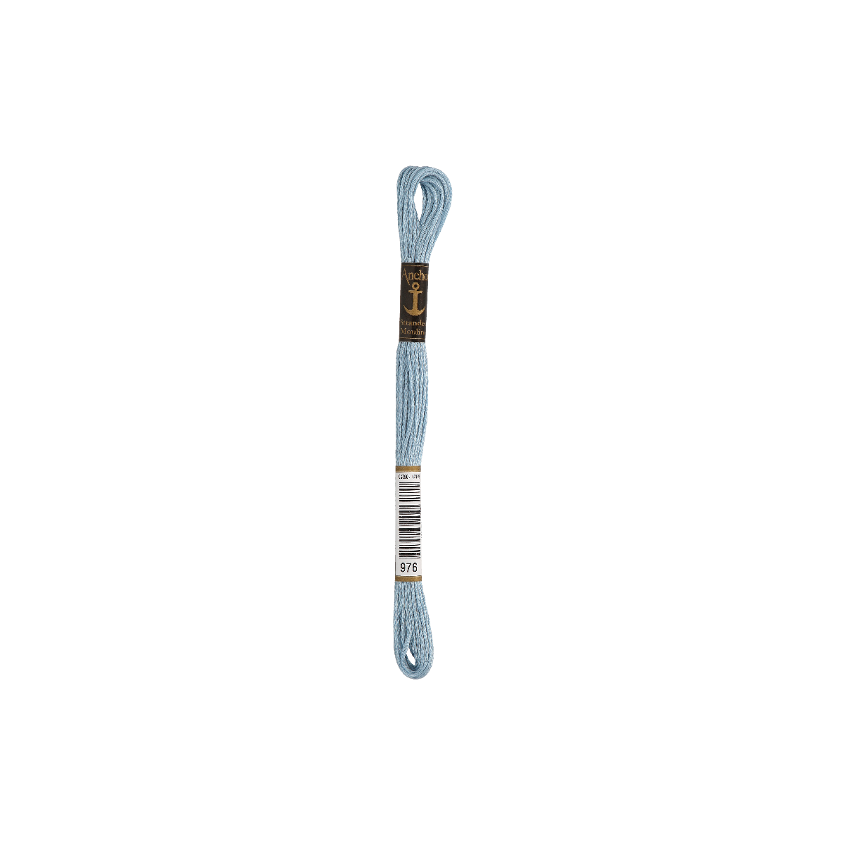 Anchor Sticktwist 8m, blu aria, cotone, colore 976, 6 fili