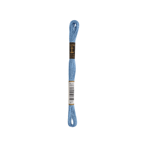 Anchor Torsade de 8m, bleu porcelaine, coton, couleur 977, 6 fils