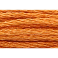 Anchor Sticktwist 8m, braunorange, Baumwolle, Farbe 1001, 6-fädig