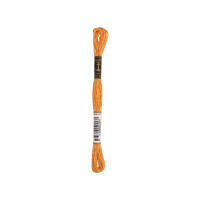 Anchor Sticktwist 8m, marrone-arancio chiaro, cotone, colore 1002, 6 fili
