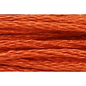 Anchor Sticktwist 8m, naranja oscuro, algodón, color 1004, 6-hilos