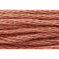 Anchor Torsade 8m, brun rose moyen, coton, couleur 1007, 6 fils