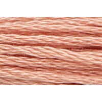 Anchor Bordado twist 8m, marrón claro-rosa, algodón, color 1008, 6-hilos