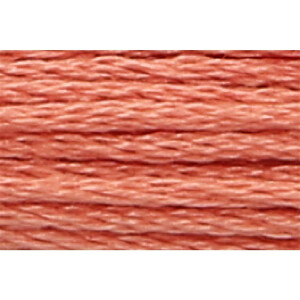 Anchor Sticktwist 8m, roodbruin licht, katoen, kleur 1013, 6-draads