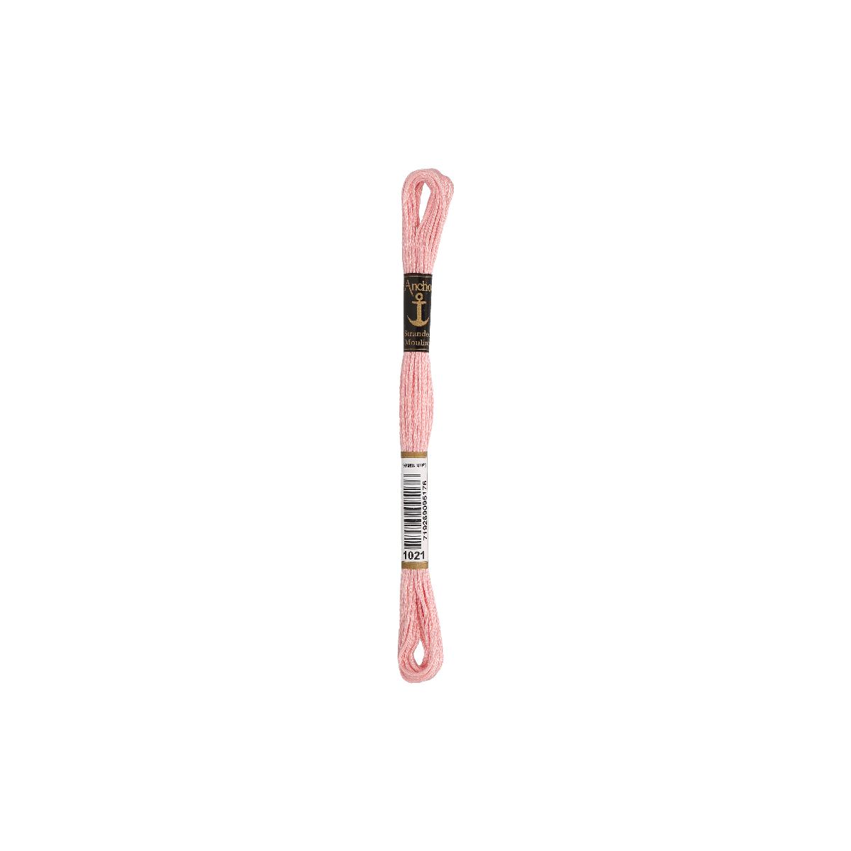 Anchor мулине 8m, розовый средний, Хлопок,  цвет 1021,...