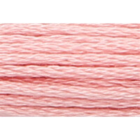 Anchor Bordado twist 8m, rosa bebé mediano, algodón, color 1021, 6-hilo