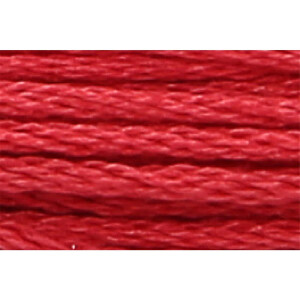 Anchor Sticktwist 8m, rosso arancio medio, cotone, colore 1025, 6 fili