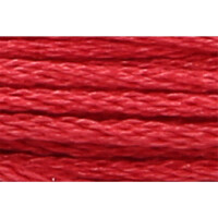 Anchor Sticktwist 8m, rosso arancio medio, cotone, colore 1025, 6 fili