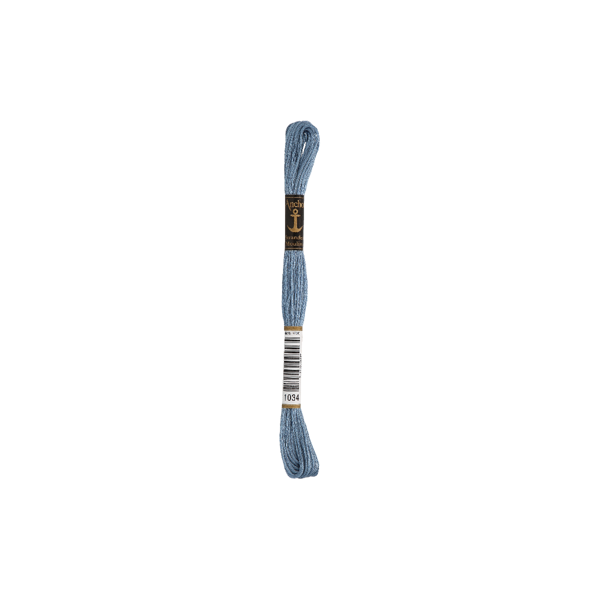 Anchor Sticktwist 8m, staal, katoen, kleur 1034, 6-draads