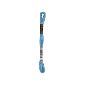 Anchor Sticktwist 8m, dunkelozean, Baumwolle, Farbe 1039, 6-fädig