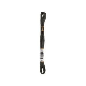 Anchor Sticktwist 8m, gruengrau dunkel, Baumwolle, Farbe 1041, 6-fädig