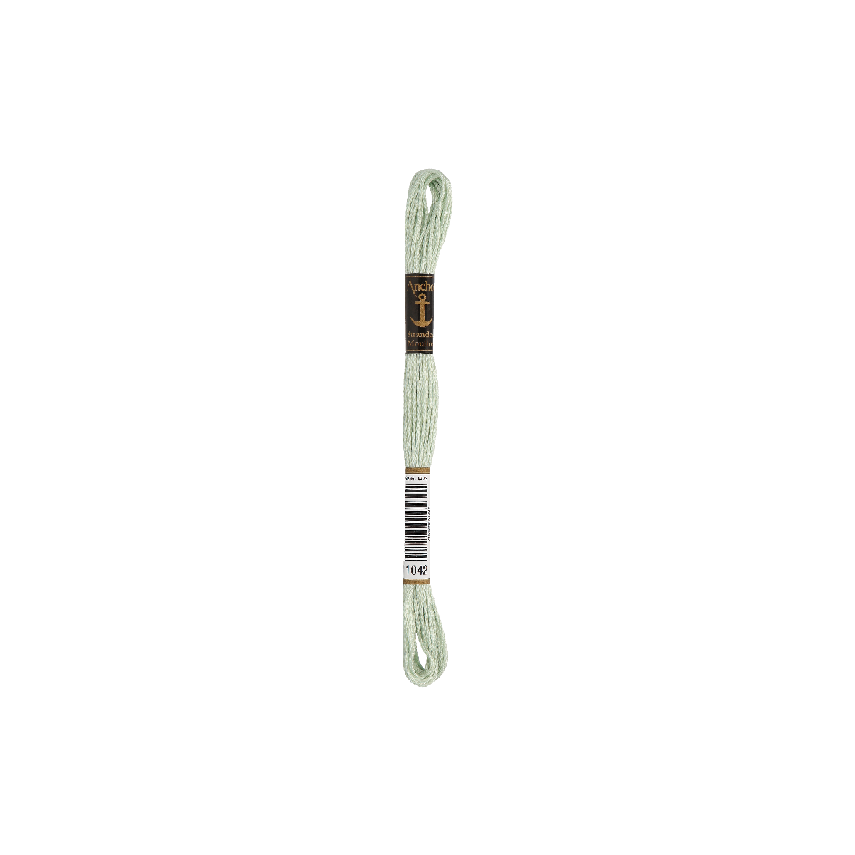 Anchor мулине 8m, бледно-зелёный, Хлопок,  цвет 1042,...