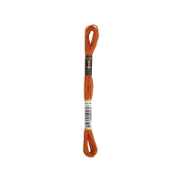 Anchor Sticktwist 8m, rehbraun dunkel, Baumwolle, Farbe 1049, 6-fädig