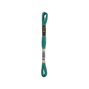 Anchor Sticktwist 8m, veneno verde oscuro, algodón, color 1076, 6-hilo