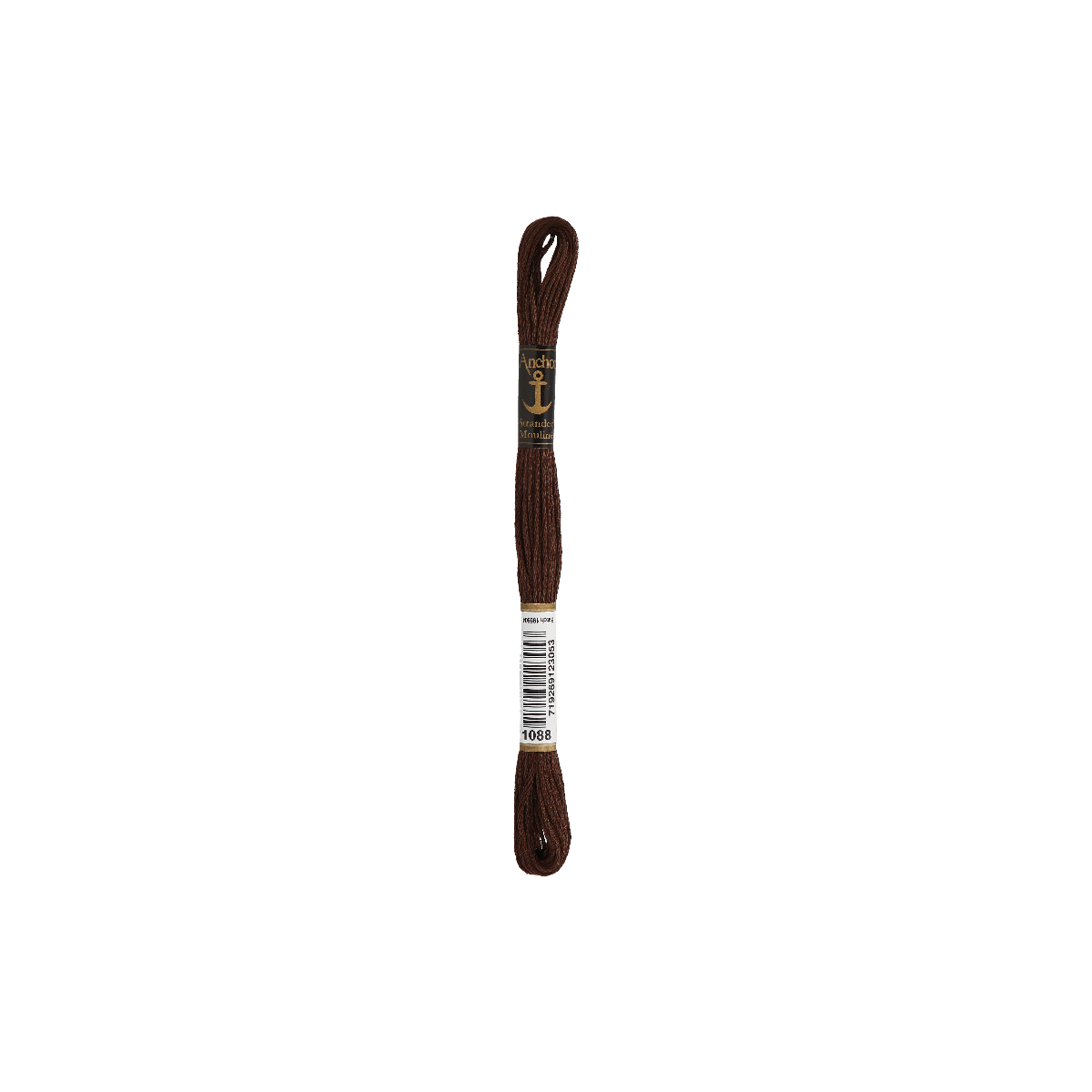 Anchor мулине 8m, тёмно-коричневый, Хлопок,  цвет 1088,...