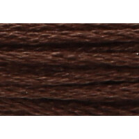 Anchor Torsione per ricamo 8m, marrone scuro, cotone, colore 1088, 6 fili