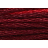 Anchor Sticktwist 8m, dkl rood ombre, katoen, kleur 1206, 6-draads