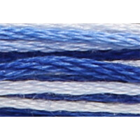 Anchor Sticktwist 8m, ombre azul, algodón, color 1210, 6-hilo