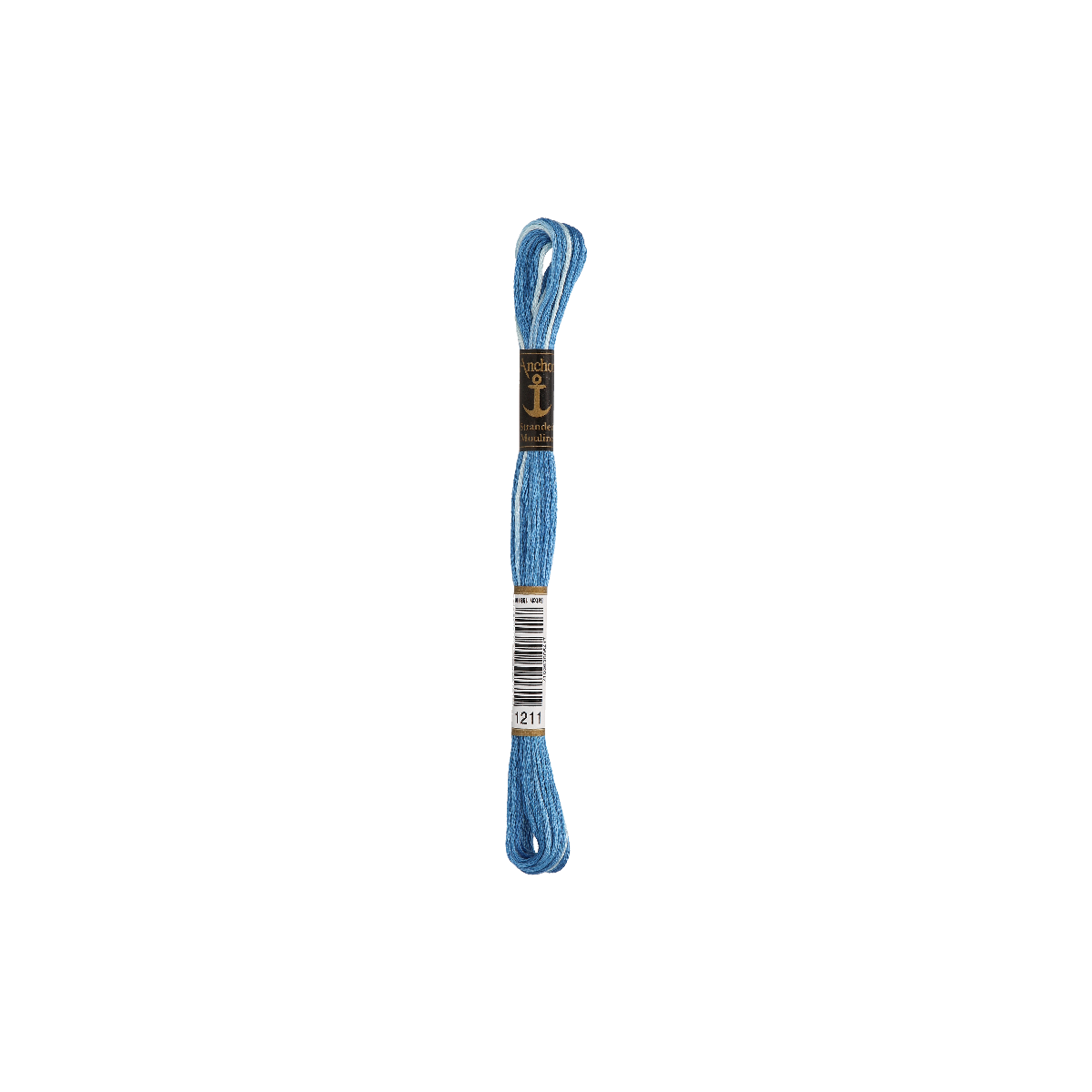 Anchor Sticktwist 8m, lichtblauwe ombre, katoen, kleur...