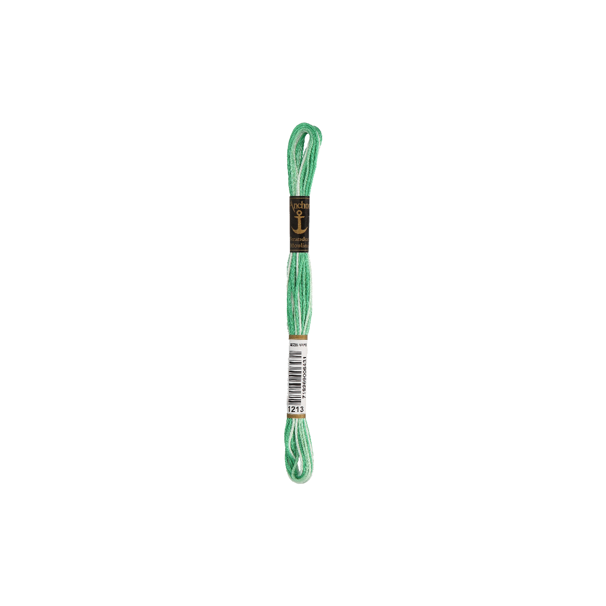 Anchor Sticktwist 8m, groene omber, katoen, kleur 1213,...