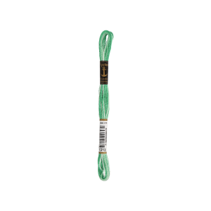 Anchor Sticktwist 8m, ombre verde, algodón, color 1213, 6-hilo