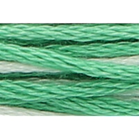 Anchor Sticktwist 8m, ombre verde, algodón, color 1213, 6-hilo