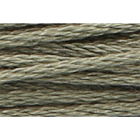 Anchor Bordado twist 8m, gris platino, algodón, color 8581, 6-hilos