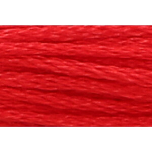 Anchor Sticktwist 8m, rosso alto, cotone, colore 9046, 6 fili