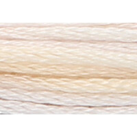 Anchor Sticktwist Multi 8m, blanco, mármol, algodón, color 1302, 6-hilos