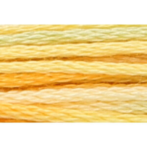 Anchor Sticktwist Multi 8m, giallo, sole, cotone, colore 1304, 6 fili