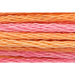 Anchor Sticktwist Multi 8m, rot,fLame, Baumwolle, Farbe...