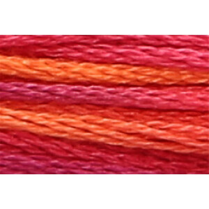 Anchor Torsade Multi 8m, rouge feu, coton, couleur 1316,...