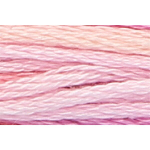Anchor Sticktwist Multi 8m, rojo claro, rosa, algodón, color 1320, 6-hilo