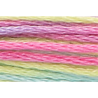 Anchor Sticktwist Multi 8m, Multi,arcobaleno, cotone, colore 1335, 6 fili