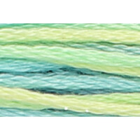 Anchor Sticktwist Multi 8m, blauw,blauw hawai, katoen, kleur 1345, 6-draads