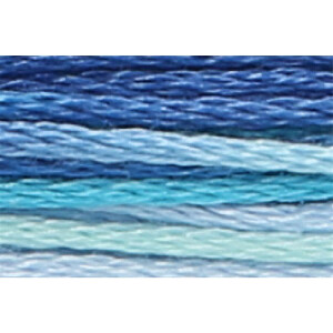 Anchor Sticktwist Multi 8m, aqua turquoise, Baumwolle, Farbe 1347, 6-fädig