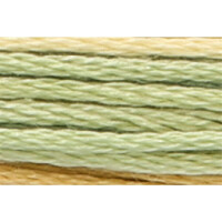 Anchor Torsade adhésive Multi 8m, vert jaune menthe, coton, couleur 1353, 6 fils