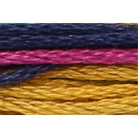 Anchor Embroidery thread Mouline Multi Color 1375, 6 stranded, 8m