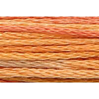 Anchor Torsade Multi 8m, brun rouille, coton, couleur 1385, 6 fils