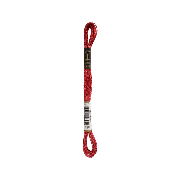 Anchor Lame 8m rood kleur 318, 6-strengs