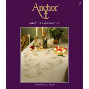 Anchor stamped Satin Stitch kit Tablecloth...