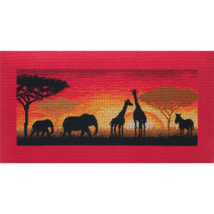 Anchor Maia Collection counted Cross Stitch kit "African Horizon", DIY