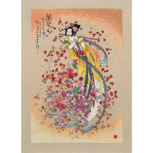 Anchor Maia Collection набор для вышивания крестиком "Goddess of Prosperity", счетная схема