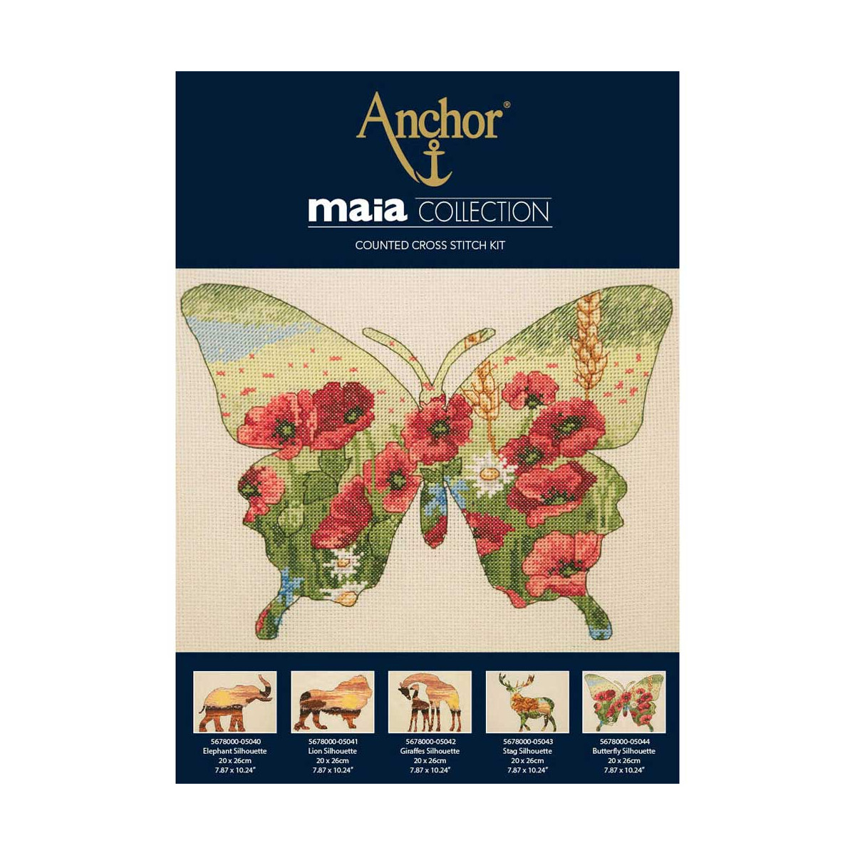 Anchor Maia Collection Kreuzstich-Set...