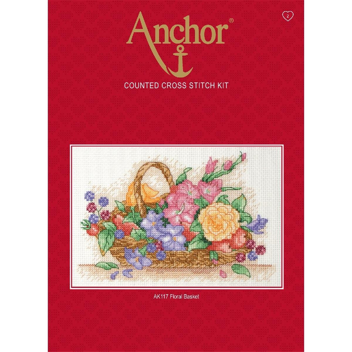 Anchor counted Cross Stitch kit "Floral...