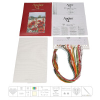 Anchor counted Cross Stitch kit "Floral Basket", DIY