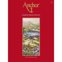 Anchor Set de point de croix "Paysage des Highlands", modèle de comptage