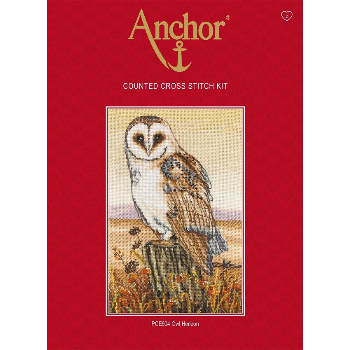 Anchor Set punto croce "Owl horizon", schema di...