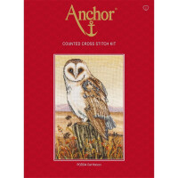 Anchor Set punto croce "Owl horizon", schema di conteggio